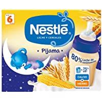 Nestlé Leche y Cereales Pijama - Alimento Para bebés - Paquete de 6x2 unidades de 250ml